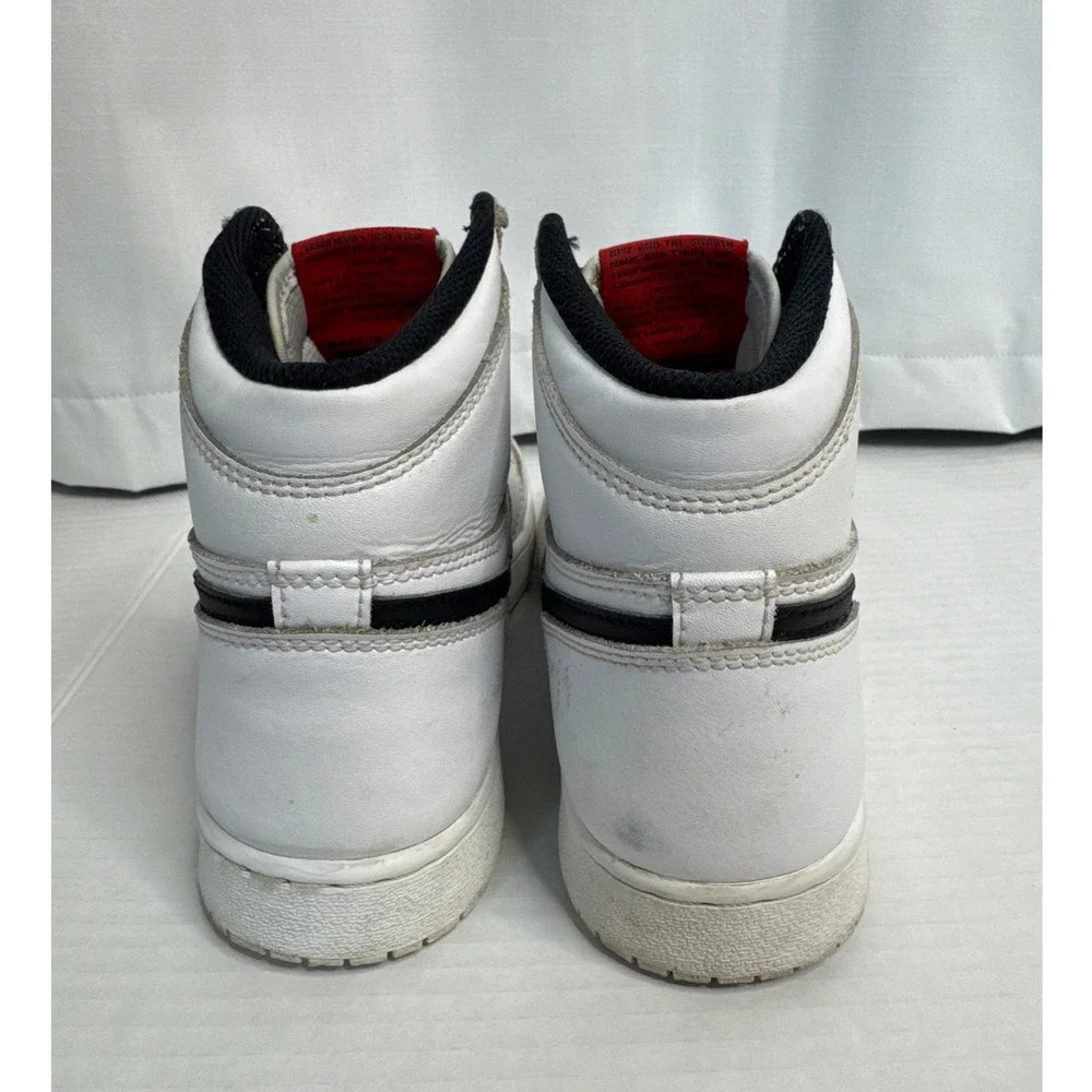 Nike 2016 Air Jordan 1 Yin Yang White Black 6Y Womens 7.5